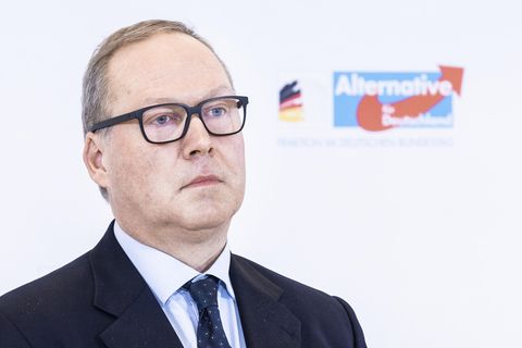 Max Otte, CDU-Mitglied und Chef der "WerteUnion", kandidiert für die AfD für das Amt des Bundespräsidenten