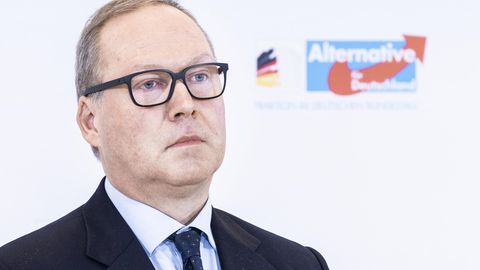 Max Otte, CDU-Mitglied und Chef der "WerteUnion", kandidiert für die AfD für das Amt des Bundespräsidenten