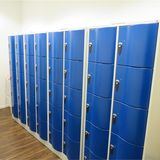 Auch in diesen Schließfachschränken waren die 1,9 Milliarden nicht