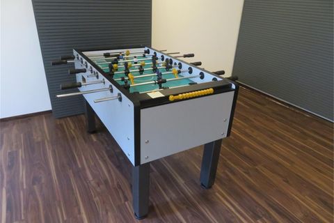 Ein besonderes Heiligtum: der Büro-Tischkicker