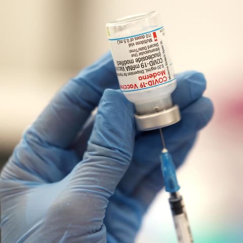 Booster-Impfung Coronavirus: Eine Spritze gegen das Coronavirus wird vorbereitet