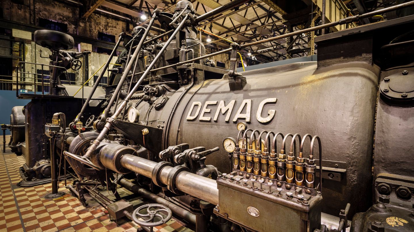Demag-Motor in der Völklinger Hütte Demag-Motor in der Völklinger Hütte