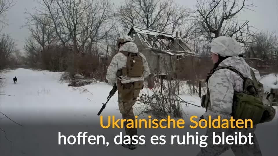 Video: Ukraine: Gespannte Ruhe an der Grenze