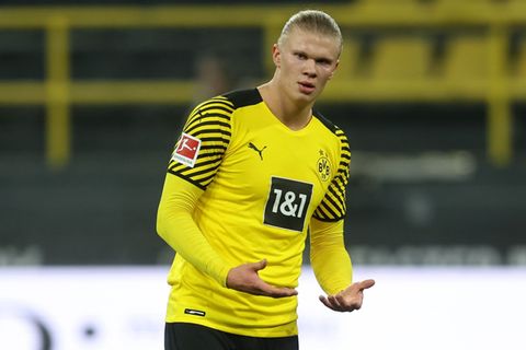 Erling Haaland Borussia Dortmund Bundesliga 14012022