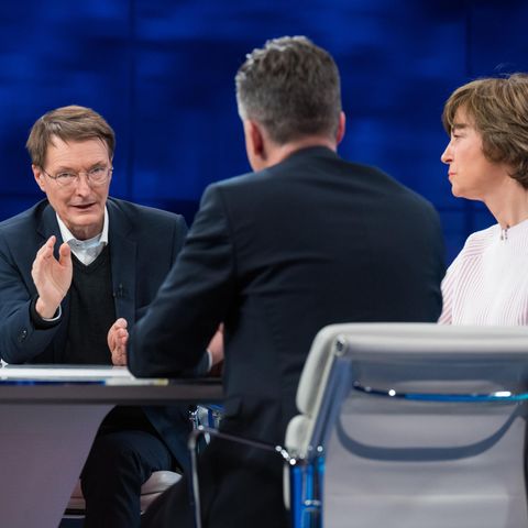 Redebedarf bei Maybrit Illner - Karl Lauterbach