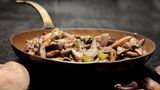 Vegetarische Gerichte aus der Geschichte: Pilze mit Kastanien