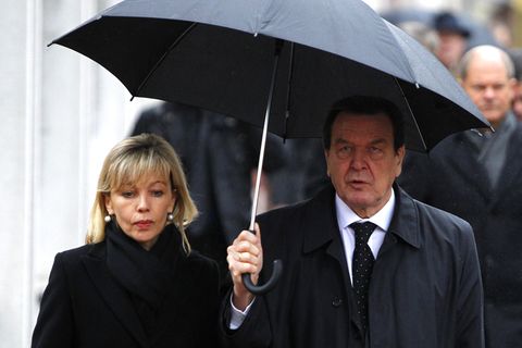 Gerhard Schröder mit Ex-Frau Doris Schröder-Köpf