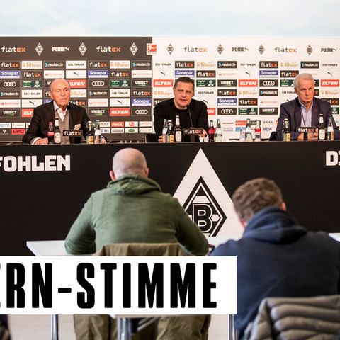 Max Eberl auf Pressekonferenz