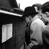 Das schwarze Brett am Grubeneingang Luisenthal