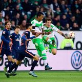 Max Kruse beinm VfL Wolfsburg