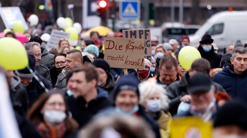Corona-Demonstration der Querdenken-Bewegung