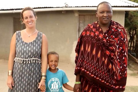 Ausgewandert nach Afrika: Stephanie lebt mit den Massai in Tansania