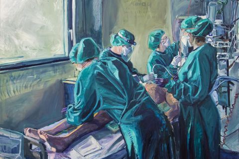 Krankenhaus-Alltag