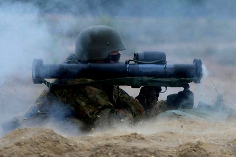 Russland-Ukraine-Konflikt: Deutsche Panzerfaust im Einsatz (Symbolbild)
