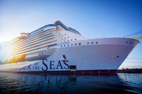 Die "Wonder of the Seas" der US-Reederei Royal Caribbean International 