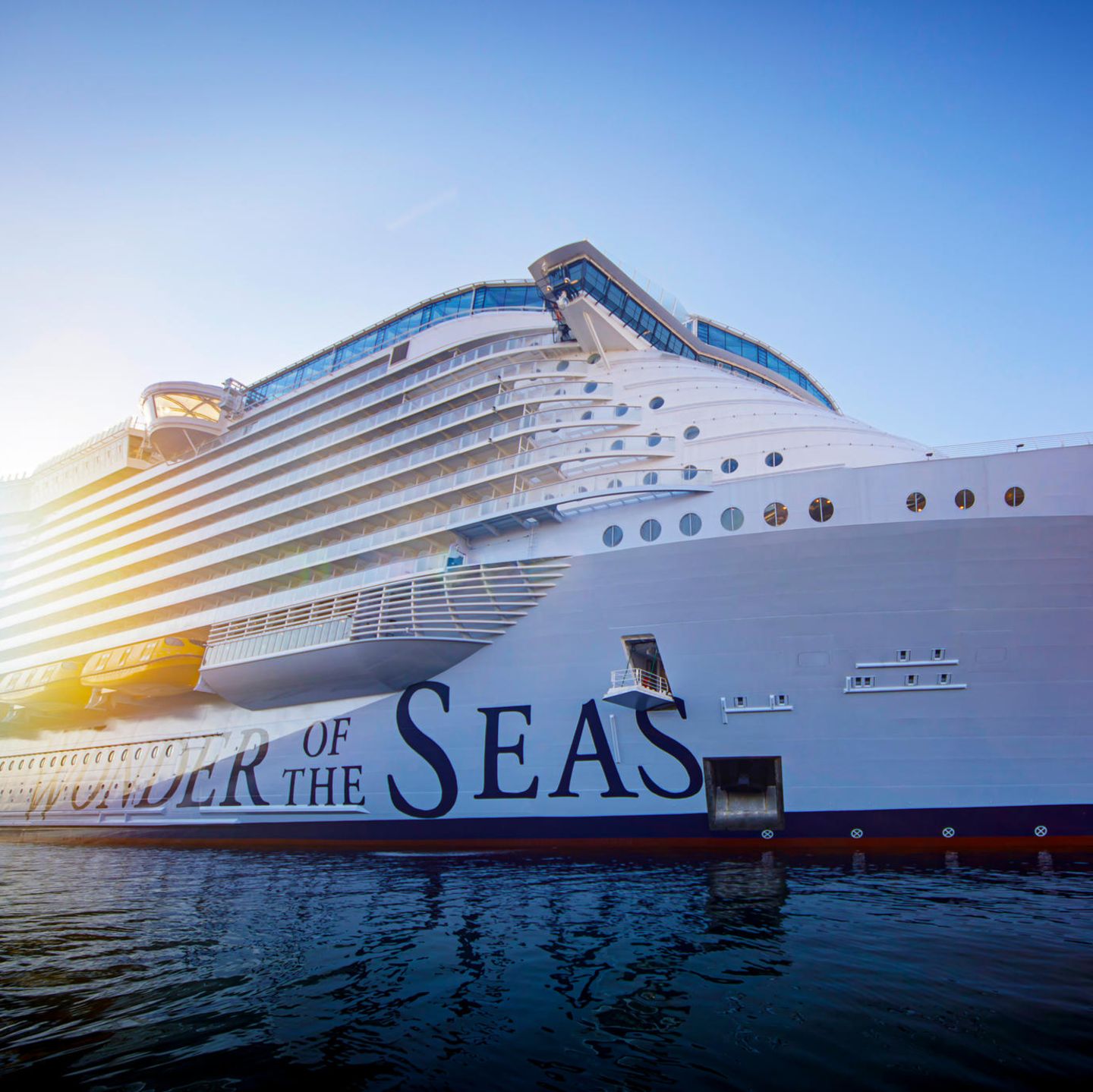 Die "Wonder of the Seas" der US-Reederei Royal Caribbean International 