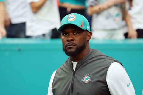 Brian Flores war bis Januar NFL-Cheftrainer bei den Miami Dolphins