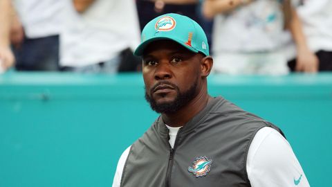 Brian Flores war bis Januar NFL-Cheftrainer bei den Miami Dolphins
