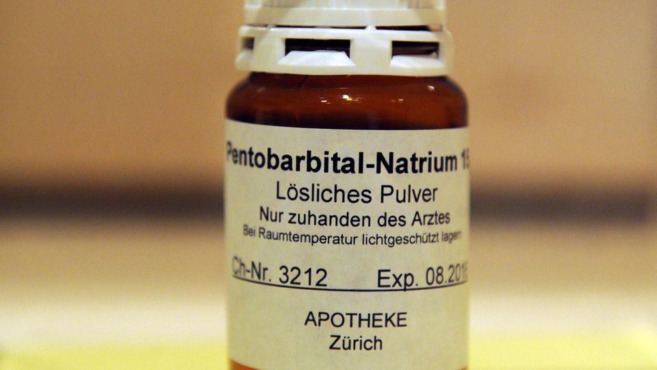 Das Betäubungsmittel Natrium-Pentobarbital wird in Belgien, den Niederlanden und der Schweiz im Rahmend der dort erlaubten Sterbehilfe eingesetzt