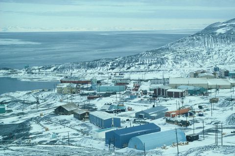 US-Forschungsstation McMurdo in der Antarktis
