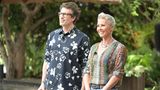 Outfit Tag 1 im Dschungelcamp Sonja und Daniel