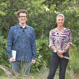 Die Moderatoren Daniel Hartwich und Sonja Zietlow bei der Dschungelprüfung