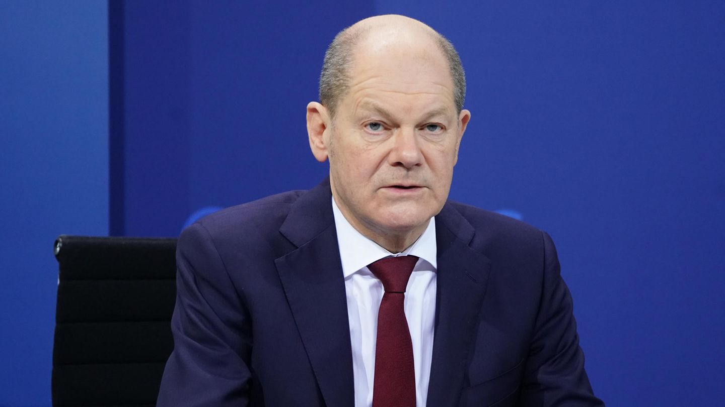 Bundeskanzler Olaf Scholz (SPD)