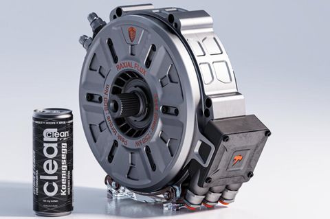 Dieses kleine Aggregat liefert 340 PS und 600 Newtonmeter.