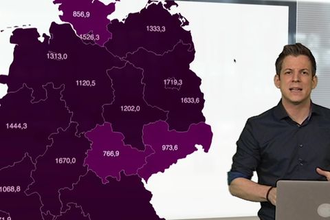 News im Video: Wo sich das Coronavirus in Deutschland ausbreitet