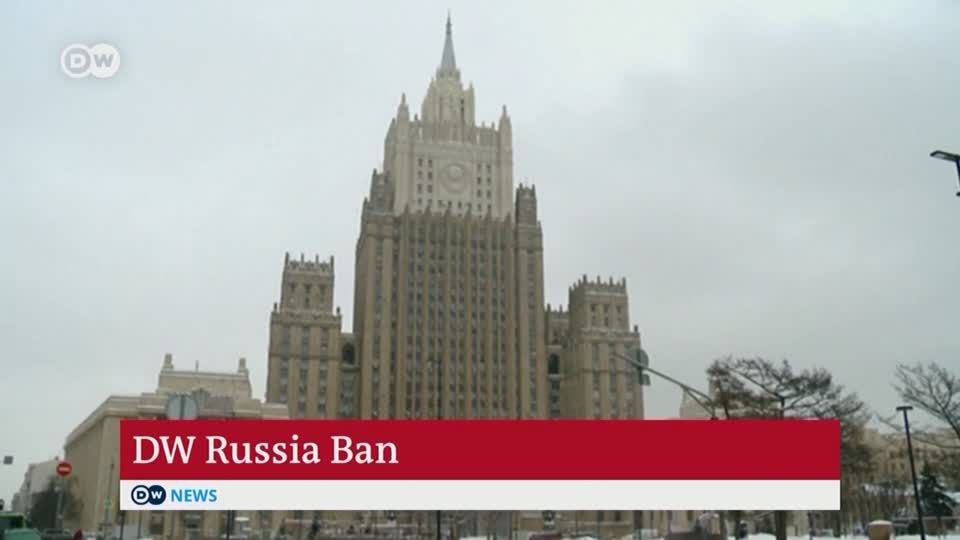 Video: Intendant der Deutschen Welle reagiert auf Sendeverbot in Russland Video: Intendant der Deutschen Welle reagiert auf Sendeverbot in Russland