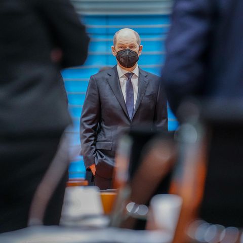 Bundeskanzler Olaf Scholz (SPD)