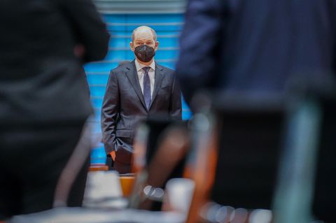 Bundeskanzler Olaf Scholz (SPD)