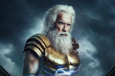 Super Bowl 2022: Arnold Schwarzenegger sielt Zeus