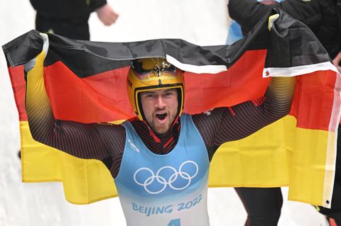 Gold im Rodeln: Johannes Ludwig ist seiner Favoritenrolle gerecht geworden