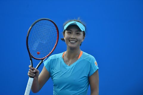 Traf sich mit IOC-Präsident Thomas Bach zum Abendessen: die chinesische Tennisspielerin Peng Shuai. Zuletzt hatte es Spekulationen über ihren Aufenthaltsort gegeben