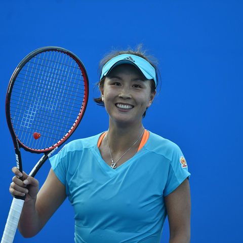 Traf sich mit IOC-Präsident Thomas Bach zum Abendessen: die chinesische Tennisspielerin Peng Shuai. Zuletzt hatte es Spekulationen über ihren Aufenthaltsort gegeben