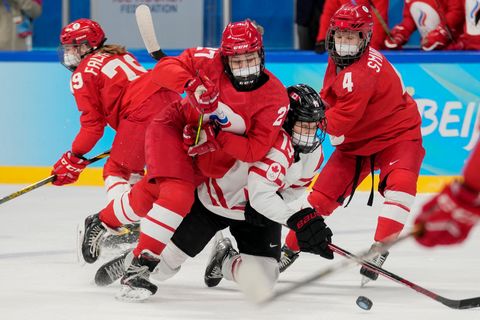 Eishockeyspiel Kanada - Russland