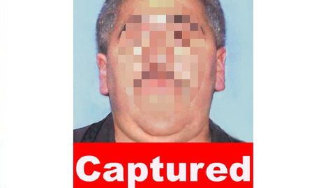 Octaviano J.auf einem Fahndungsbild des FBI. Da der Gesuchte nun gefasst wurde, haben wir sein Gesicht verpixelt.