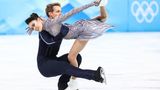 Beim Eistanz mussten die erfolgsverwöhnten Russen sich aber mit dem zweiten Platz begnügen. Die amerikanischen Tänzer Madison Chock und Evan Bates gewannen mit einem Punkt Vorsprung vor dem Paar aus Russland. 