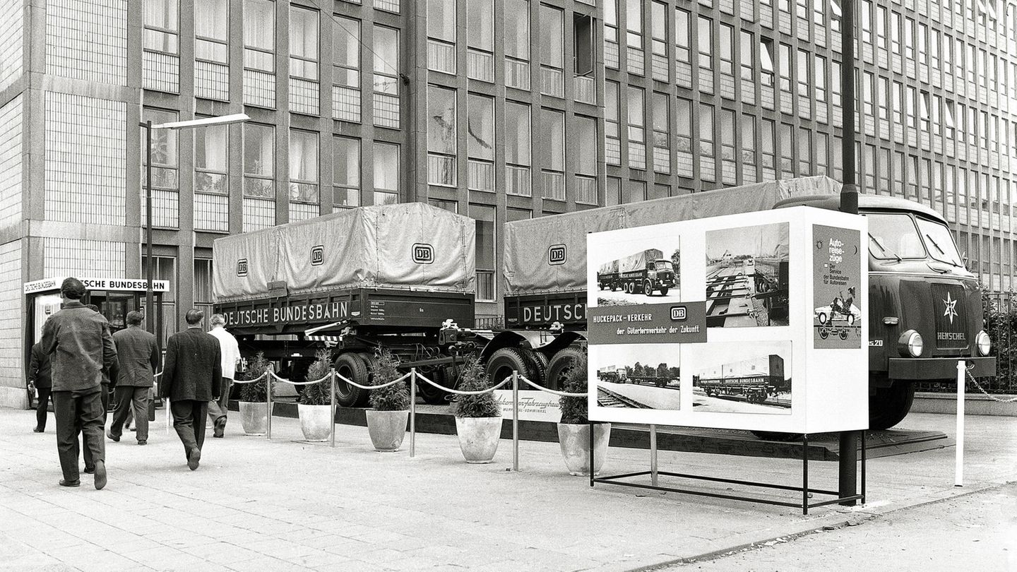 Präsentation des "Güterverkehr der Zukunft"