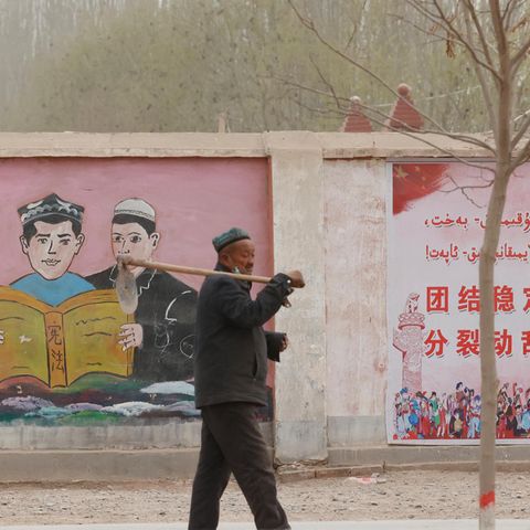 Propaganda-Graffiti ruft zu Einheit und Stabilität auf