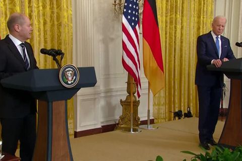 Video: Biden: Bei russischem Angriff ist Nord Stream 2 gestorben