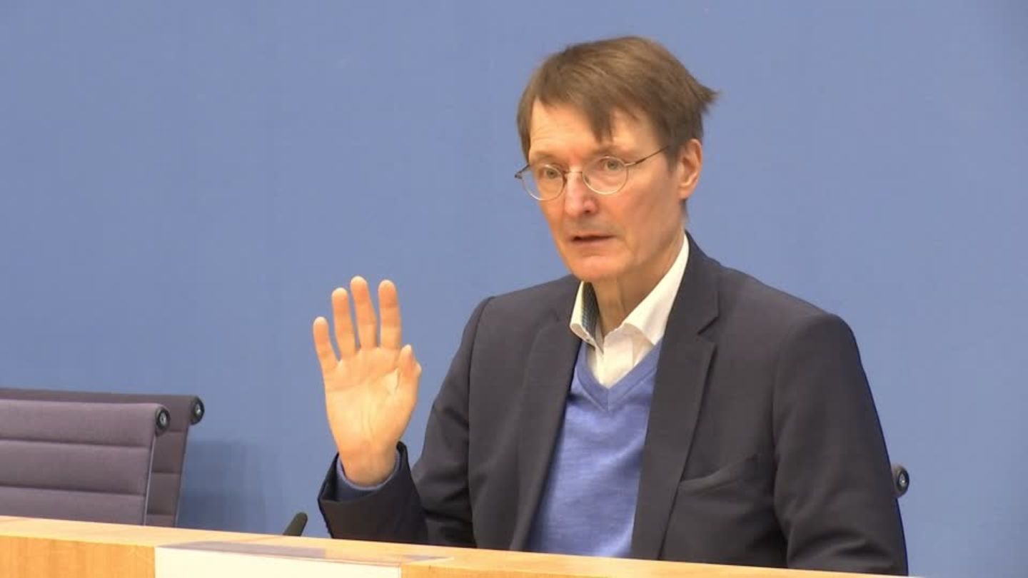 Lauterbach warns against loosening the corona virus too early – dig at Söder (video)