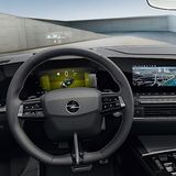 Das Armaturenbrett im Opel Astra ist digital
