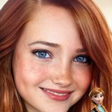 Die hellen Augen und die rötlichen Haare hat Hidreley Diao auch in diesem realistischen Portrait von Anna gut getroffen.