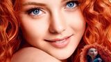Die roten Locken hat Merida natürlich auch im Entwurf von Hidreley Diao behalten.