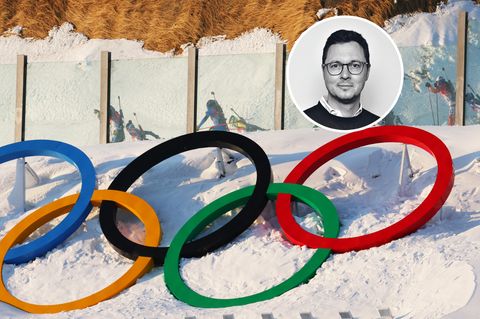 Die olympischen Ringe