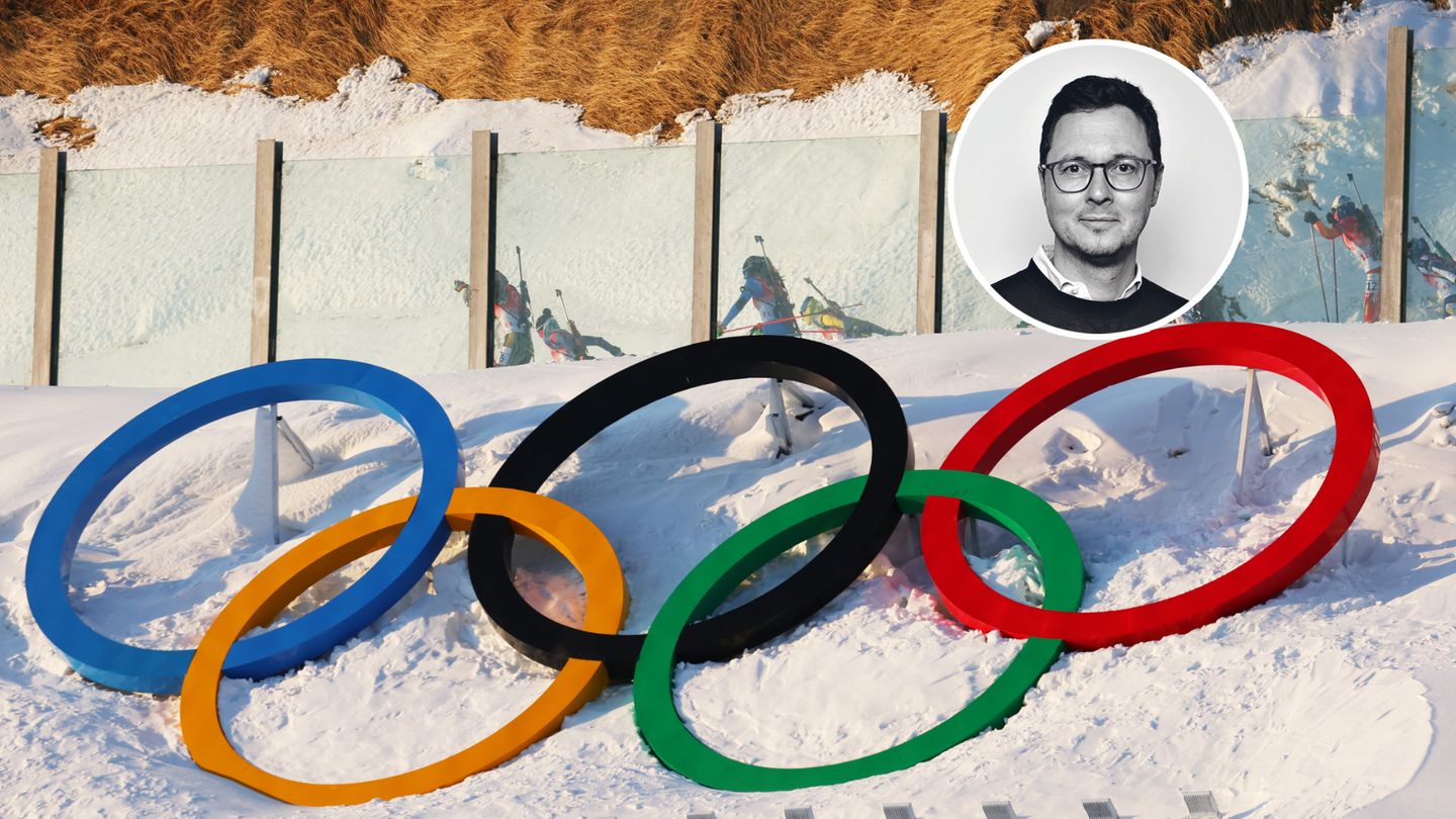 Die olympischen Ringe