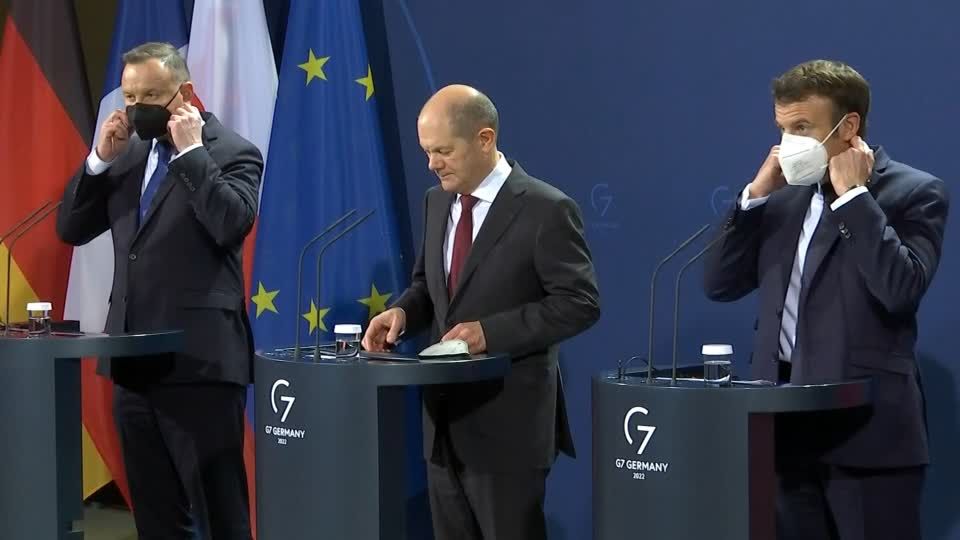 Video: Berlin, Paris und Warschau wollen Krieg in Ukraine-Krise verhindern Video: Berlin, Paris und Warschau wollen Krieg in Ukraine-Krise verhindern