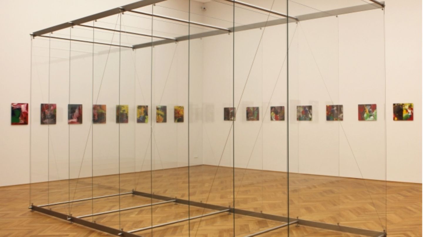 9 stehende Scheiben (2002) "9 stehende Scheiben" Gerhard Richter